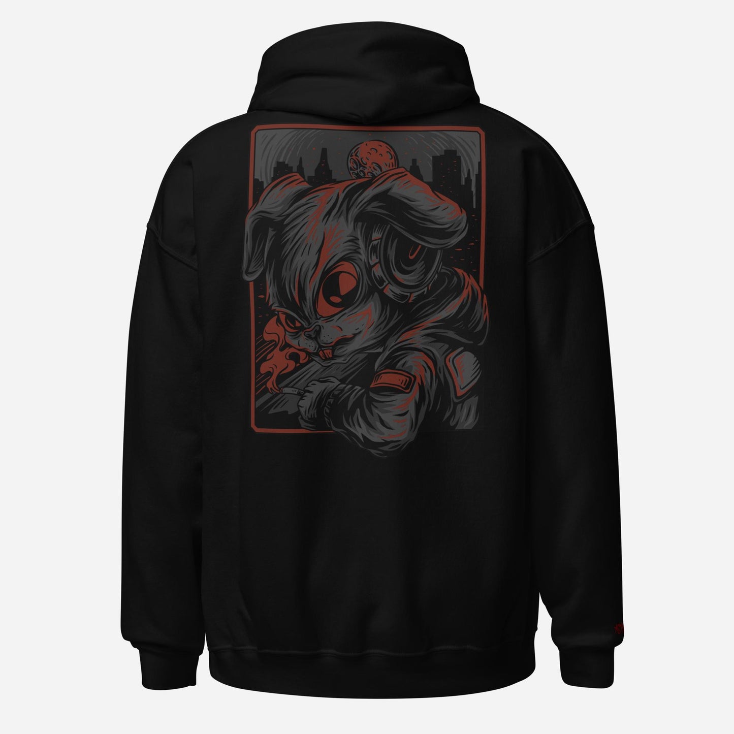 Hoodie Red Rabbit