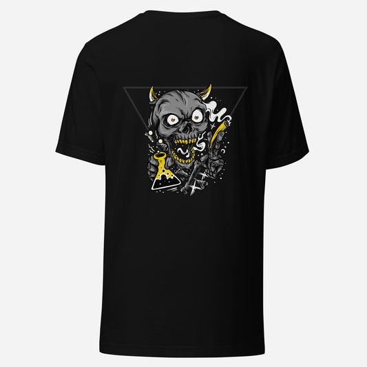 T-shirt Yellow Skeleton