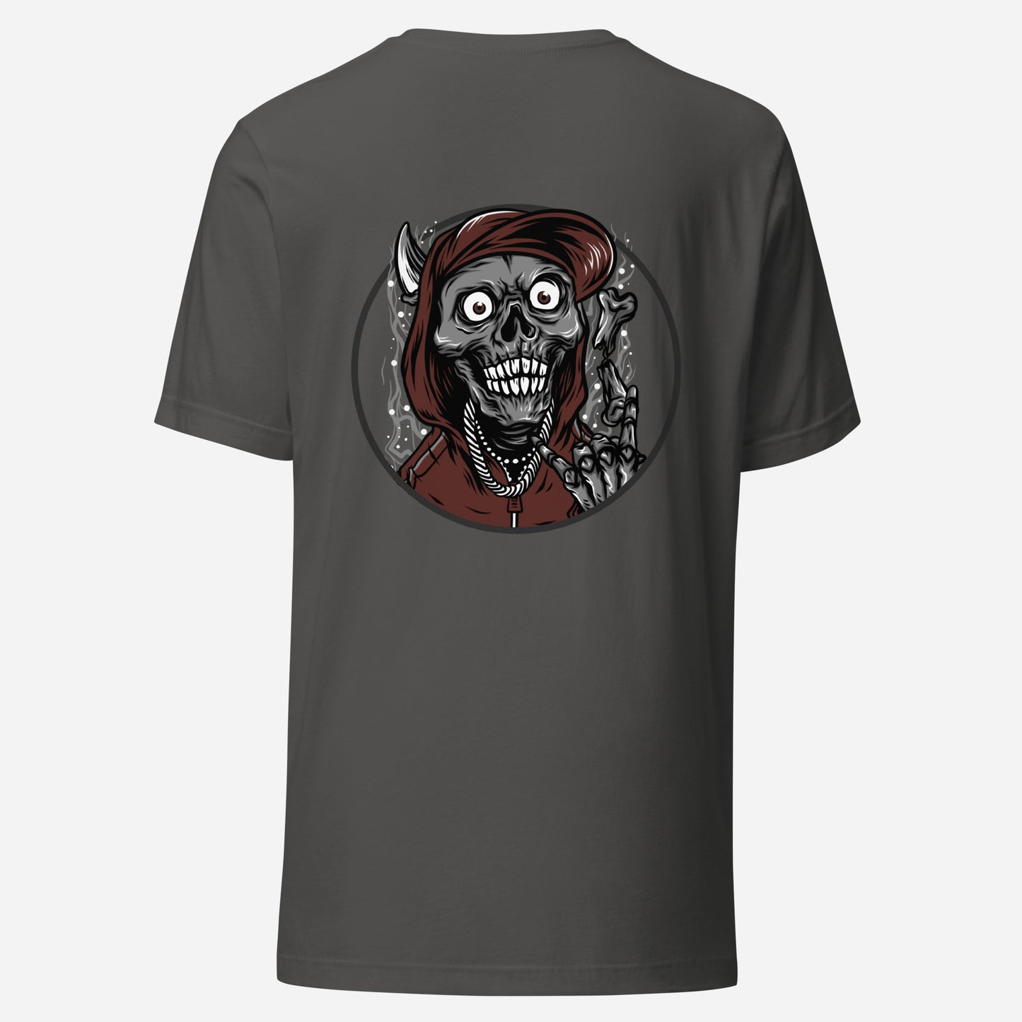 T-shirt Red Skeleton