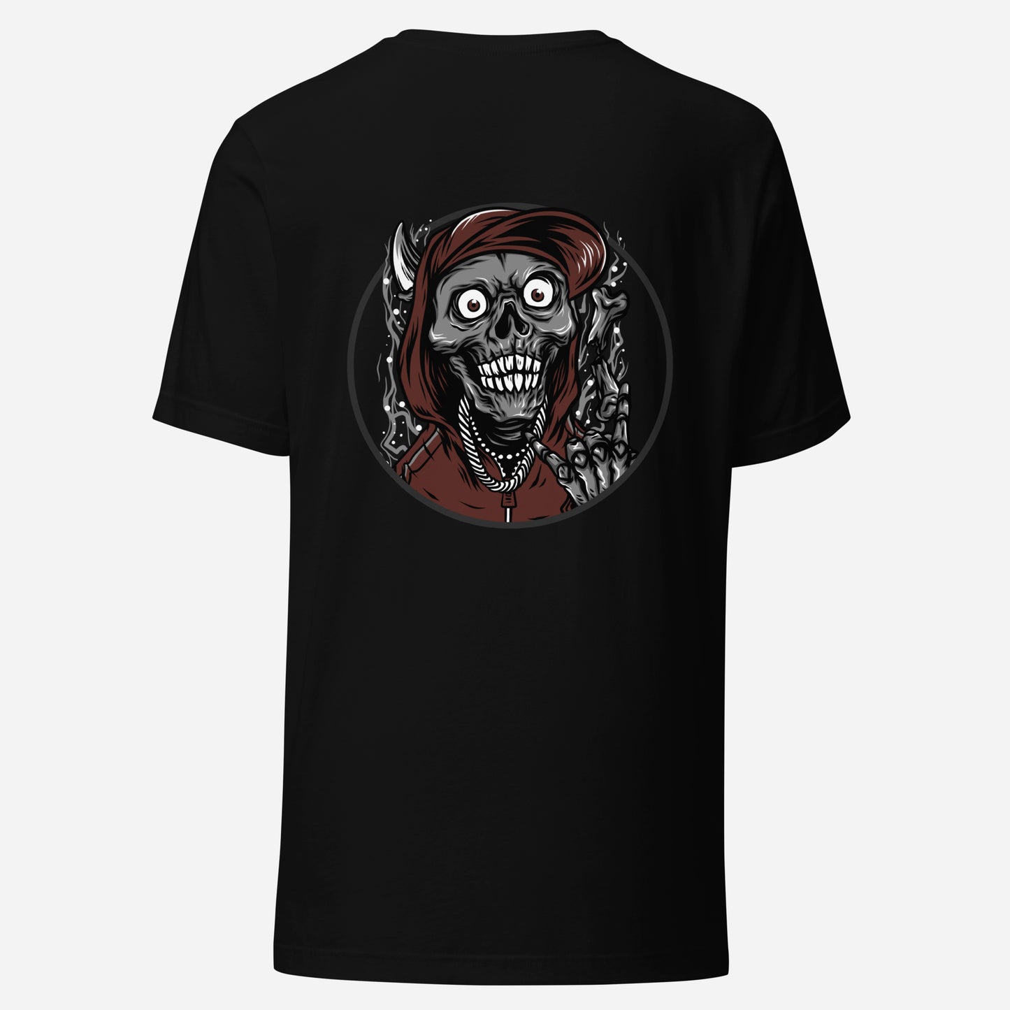 T-shirt Red Skeleton